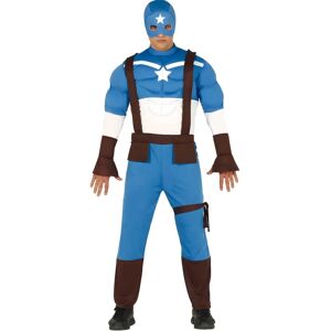 Guirca Captain America Kostüm L - Held für Erwachsene Guirca Captain America Kostüm L - Held für Erwachsene