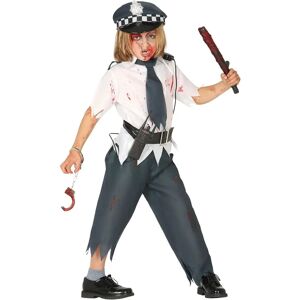 Fantasia de Policial Zumbi Guirca - 7-9 Anos Fantasia de Policial Zumbi Guirca - 7-9 Anos