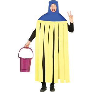 DISFRAZZES Gul och Blå Mopp Kostym - Kostymer DISFRAZZES Gul och Blå Mopp Kostym - Kostymer