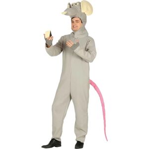 Guirca Adult Multicoloured Rat Costume - Carnival Wear Guirca Adult Multicoloured Rat Costume - Carnival Wear