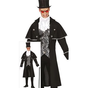 Guirca Vampirkostüm - Silber für Erwachsene 48-50 - Kostüm Guirca Vampirkostüm - Silber für Erwachsene 48-50 - Kostüm