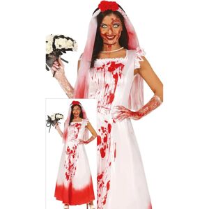 Disfraz de Novia Sangrienta Guirca - Talla L - Disfraz Disfraz de Novia Sangrienta Guirca - Talla L - Disfraz