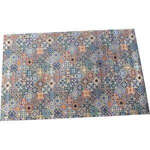 DRW Mehrfarbiger Vinyl-Teppich - 20x195cm DRW Mehrfarbiger Vinyl-Teppich - 20x195cm