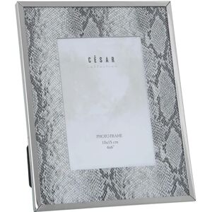 DRW Fotolijst Zilver - Metaal Slangpatroon 10x15cm DRW Fotolijst Zilver - Metaal Slangpatroon 10x15cm