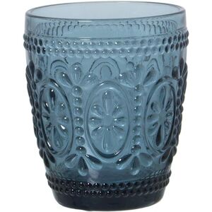 Conjunto de 6 Vasos Bajos Azules DRW - 270ml, Apto para Lavavajillas Conjunto de 6 Vasos Bajos Azules DRW - 270ml, Apto para Lavavajillas