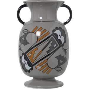 Vaso DRW - Ceramica multicolore con manici - 16x16,5x27 cm Vaso DRW - Ceramica multicolore con manici - 16x16,5x27 cm