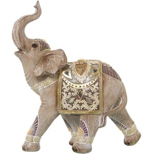 Figura di Elefante in Resina DRW - Decorativa - 27x11x31cm - Decorazione Figura di Elefante in Resina DRW - Decorativa - 27x11x31cm - Decorazione