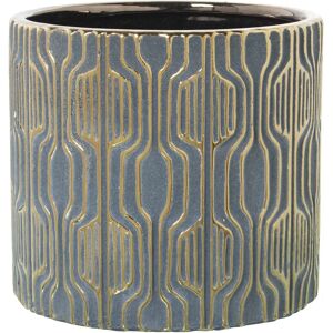 Macetero DRW - Dourado - Cerámica - 19 x 17 cm Macetero DRW - Dourado - Cerámica - 19 x 17 cm