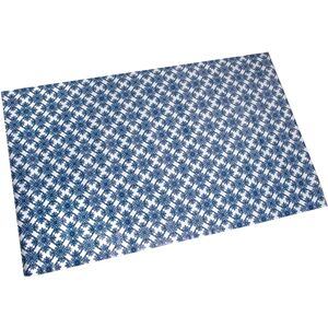 DRW Blau-Wit Vinyl Tapijt - 20x195cm DRW Blau-Wit Vinyl Tapijt - 20x195cm