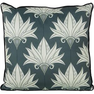 Almohada Decorativa Cuadrada de Terciopelo DRW - 45x45cm - Verde Almohada Decorativa Cuadrada de Terciopelo DRW - 45x45cm - Verde