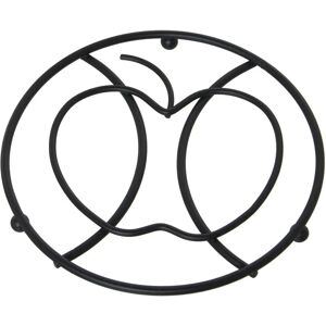 Kör alakú fém alátét - Alma mintájú - 17x17x2cm - Alátét Kör alakú fém alátét - Alma mintájú - 17x17x2cm - Alátét