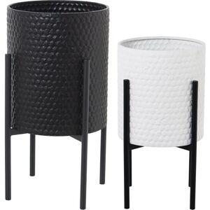 DRW Conjunto 2 Vasos Decorativos - Juego Decorativo DRW Conjunto 2 Vasos Decorativos - Juego Decorativo