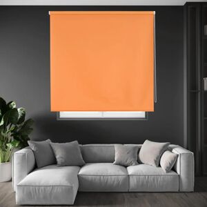 BLINDECOR Draco Tenda a Rullo Arancione - Isolamento Termico e Oscuramento BLINDECOR Draco Tenda a Rullo Arancione - Isolamento Termico e Oscuramento