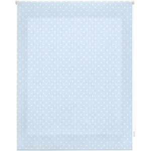 Przedłużona Rolety Premium 130x180 Niebieska z Białymi Kropkami - Rolety Zwijane Przedłużona Rolety Premium 130x180 Niebieska z Białymi Kropkami - Rolety Zwijane