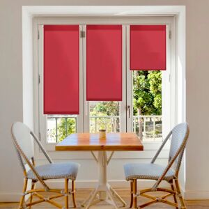 Blindecor AURE - Rood doorzichtige Easyfix Rolgordijn Blindecor AURE - Rood doorzichtige Easyfix Rolgordijn