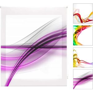 Blindecor Enrollable Digital Translucent Blind - 90x180 - Multicolor Roller Blind Blindecor Enrollable Digital Translucent Blind - 90x180 - Multicolor Roller Blind