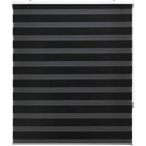 Blindecor Anpassbarer Nacht und Tag Rollos - 160x180 - Schwarz Blindecor Anpassbarer Nacht und Tag Rollos - 160x180 - Schwarz