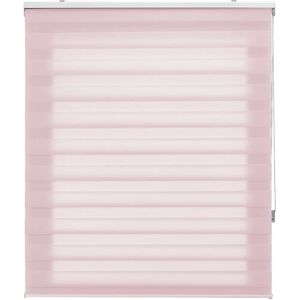 Blindecor Rolgordijn - 115x180 - Roze - Nacht en Dag Blindecor Rolgordijn - 115x180 - Roze - Nacht en Dag