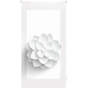 Blindecor Transparante Rolgordijn - Flower 90x180 - Moderne Raambekleding Blindecor Transparante Rolgordijn - Flower 90x180 - Moderne Raambekleding