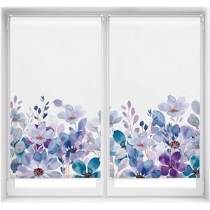 Blindecor Violet Garden 70x150 cm Rolgordijnen - Easyfix, Geen Gereedschap Blindecor Violet Garden 70x150 cm Rolgordijnen - Easyfix, Geen Gereedschap