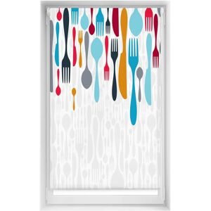 Blindecor Easyfix Transparenter Rollo - Modern, Vielseitig, 95cm Blindecor Easyfix Transparenter Rollo - Modern, Vielseitig, 95cm