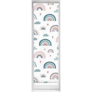 Tenda a rullo stampata su misura Easyfix - Design arcobaleno unico 40x150 Tenda a rullo stampata su misura Easyfix - Design arcobaleno unico 40x150