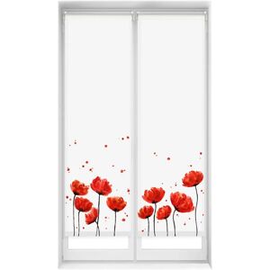 Blindecor EasyFix Rolgordijnen - 45x150cm, Klaproos, Zonder Boren - Raamdecoratie Blindecor EasyFix Rolgordijnen - 45x150cm, Klaproos, Zonder Boren - Raamdecoratie