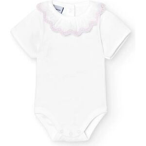 BABIDU Body Bebé - Cuello Volante Bolillo - 24 meses BABIDU Body Bebé - Cuello Volante Bolillo - 24 meses