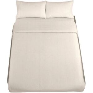 Alexandra House Living Qutun Natural Duvet Cover Set - 135/140 cm Alexandra House Living Qutun Natural Duvet Cover Set - 135/140 cm