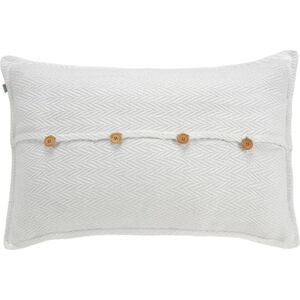 Estelia Maia Kuddfodral - Jacquard Bomull - Vit - Kuddfodral Estelia Maia Kuddfodral - Jacquard Bomull - Vit - Kuddfodral