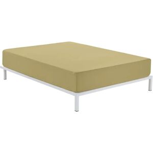 Drap-housse Alexandra House Living brun clair 150 x 190/200 cm - Publicité Drap-housse Alexandra House Living brun clair 150 x 190/200 cm - Publicité