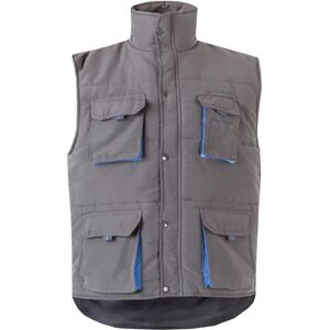 Velilla - Geïsoleerde tweekleurige werkvest met meerdere zakken - XL Velilla - Geïsoleerde tweekleurige werkvest met meerdere zakken - XL