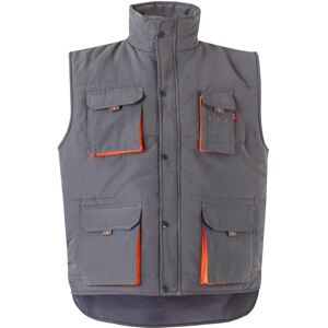 Velilla - Bodywarmer Serie 205902 Tweekleurig Zak 2XL Grijs/Oranje Velilla - Bodywarmer Serie 205902 Tweekleurig Zak 2XL Grijs/Oranje