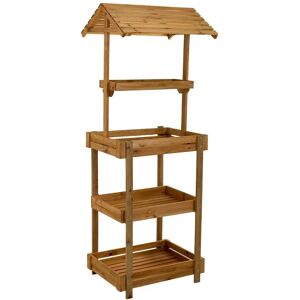 Estantería Alexandra House Living de Madera de Abeto 50x165x62cm - Estante con 4 Repisas Estantería Alexandra House Living de Madera de Abeto 50x165x62cm - Estante con 4 Repisas