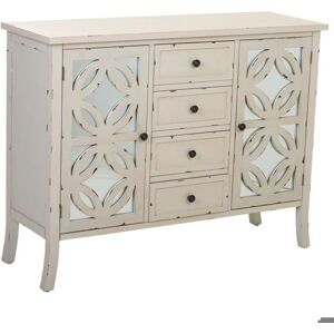 Marca Modelo - Aparador - Madera de abeto Cristal Marca Modelo - Aparador - Madera de abeto Cristal