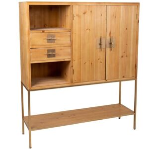 Alexandra House Living Credenza Dorado Natural - Credenza Alexandra House Living Credenza Dorado Natural - Credenza