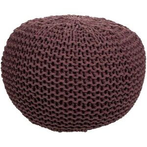 Pouffe en polystyrène marron foncé Alexandra House Living - Mobilier - Publicité Pouffe en polystyrène marron foncé Alexandra House Living - Mobilier - Publicité