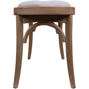Banco de Madera de Goma Gris Alexandra House Living - Muebles Banco de Madera de Goma Gris Alexandra House Living - Muebles