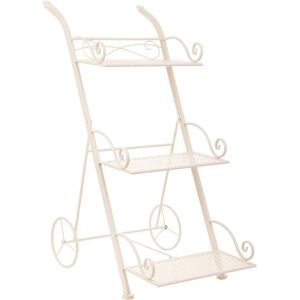 Soporte para Maceta Blanco Metal Hierro Alexandra House Living - Soporte para Maceta Soporte para Maceta Blanco Metal Hierro Alexandra House Living - Soporte para Maceta