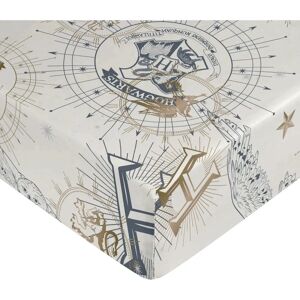 Play Fabrics Harry Potter Gold Fitted Sheet - Bed 105cm Play Fabrics Harry Potter Gold Fitted Sheet - Bed 105cm