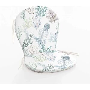 Coussin de Chaise Extérieur BELUM - Résistant à l'eau, Bleu, 42x48x5cm - Publicité Coussin de Chaise Extérieur BELUM - Résistant à l'eau, Bleu, 42x48x5cm - Publicité