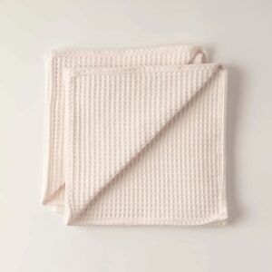 Tovaglioli Belum Waffle Rosa Chiaro - Cotone 45x45cm Tovaglioli Belum Waffle Rosa Chiaro - Cotone 45x45cm