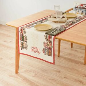 Belum Christmas City Multicolour Table Runner - Table Runner Belum Christmas City Multicolour Table Runner - Table Runner