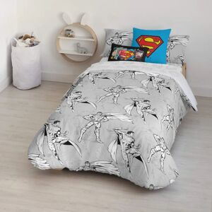 Play Fabrics Superman Grey Organic Cotton Duvet Cover 240x240 - Duvet Cover Play Fabrics Superman Grey Organic Cotton Duvet Cover 240x240 - Duvet Cover