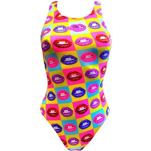 Maillot TURBO Lips Rose - Combinaison pour enfant pour natation - Publicité Maillot TURBO Lips Rose - Combinaison pour enfant pour natation - Publicité