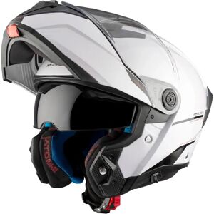 Casque MT Helmets Atom 2 SV Blanc - Casque moto - Publicité Casque MT Helmets Atom 2 SV Blanc - Casque moto - Publicité