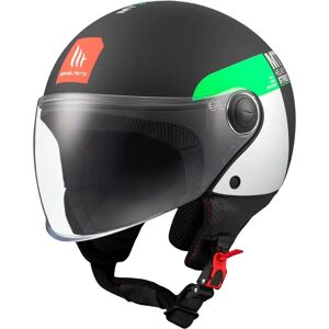Casco MT D6 Nero-Verde Opaco - Casco Casco MT D6 Nero-Verde Opaco - Casco