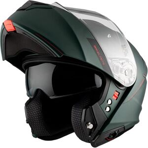 MT Helmets Genesis SV Casco Modular Verde - Casco de Moto MT Helmets Genesis SV Casco Modular Verde - Casco de Moto