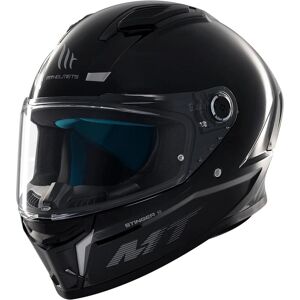 Casco integral MT Helmets Stinger 2 Solid A11 Negro Resistente a Impactos Casco integral MT Helmets Stinger 2 Solid A11 Negro Resistente a Impactos