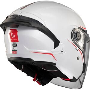 MT Helmets Cosmo SV Blanc - Casque moto - Publicité MT Helmets Cosmo SV Blanc - Casque moto - Publicité